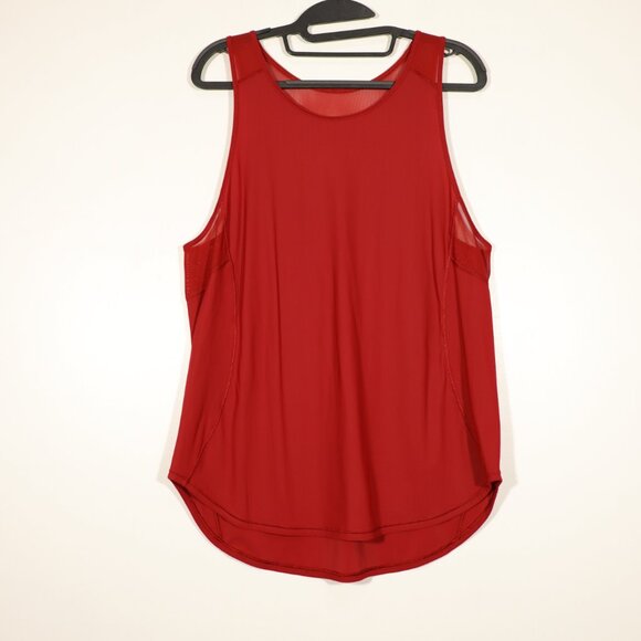 EUC Lululemon Sculpt Tank II in Dark Sport Red Size 8 - Picture 3 of 11